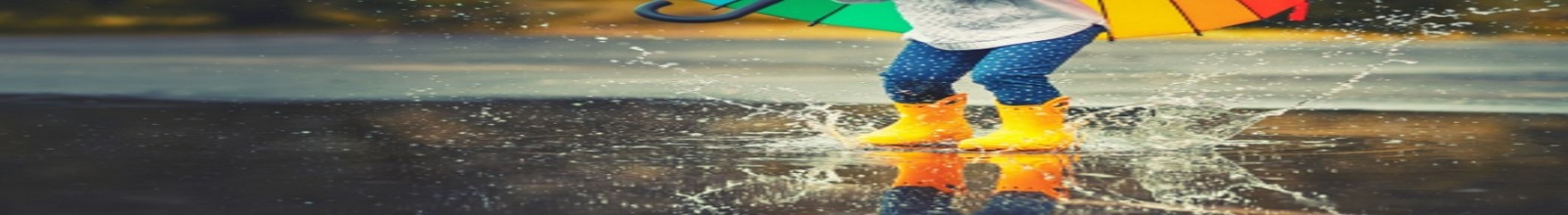 Banner Image Child Splashing in Puddle