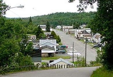 Street view of a street in Virginatown