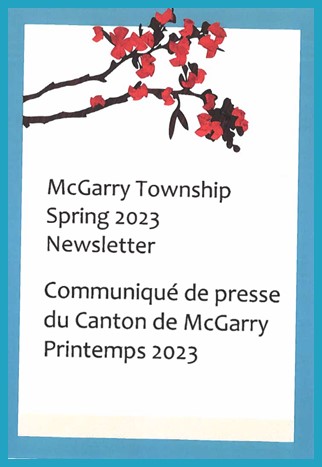Cover Page of Spring 2023 Newsletter